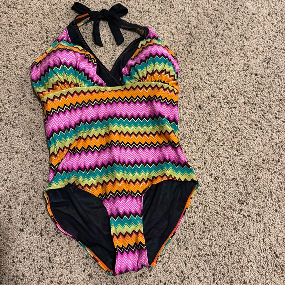 Coogi One-piece Swimsuit-1X